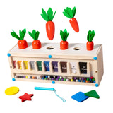 Maxbell 3 in 1 Montessori Toy Early Learning Holiday Puzzle Toy Multifunctional