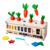 Maxbell 3 in 1 Montessori Toy Early Learning Holiday Puzzle Toy Multifunctional