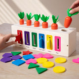 Maxbell 3 in 1 Montessori Toy Early Learning Holiday Puzzle Toy Multifunctional