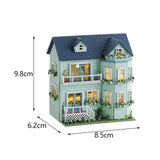 Maxbell Diy Doll Houses Miniature Kits Dollhouse Handmade Toy for Teens Birthday Gifts