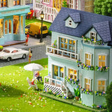Maxbell Diy Doll Houses Miniature Kits Dollhouse Handmade Toy for Teens Birthday Gifts