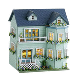Maxbell Diy Doll Houses Miniature Kits Dollhouse Handmade Toy for Teens Birthday Gifts