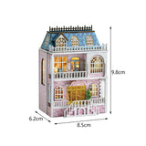 Maxbell DIY Doll Houses Miniature Kits Crafts Woodcrafts Toy for Friends Kids Adults