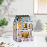 Maxbell DIY Doll Houses Miniature Kits Crafts Woodcrafts Toy for Friends Kids Adults