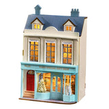 Maxbell DIY Wooden Miniature Building Kits Dollhouse Handmade Toy for Friends Adults