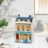 Maxbell DIY Wooden Miniature Building Kits Dollhouse Handmade Toy for Friends Adults