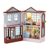 Maxbell DIY Miniature Dollhouse Kits Dollhouse Handmade Toy for Teens Kids Boy Girls