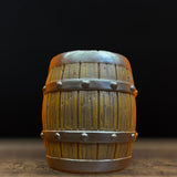 Maxbell 1:12 Miniature Beer Barrel Figurine Beer Keg for Pub Fairy Garden Decoration