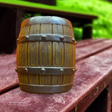 Maxbell 1:12 Miniature Beer Barrel Figurine Beer Keg for Pub Fairy Garden Decoration