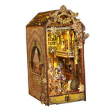 Maxbell 3D Wooden Doll House Crafts with Light Handmade Craft for Kids Teens Children