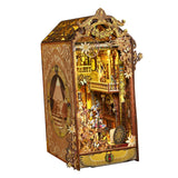 Maxbell 3D Wooden Doll House Crafts with Light Handmade Craft for Kids Teens Children