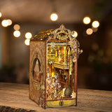 Maxbell 3D Wooden Doll House Crafts with Light Handmade Craft for Kids Teens Children