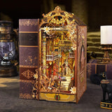 Maxbell 3D Wooden Doll House Crafts with Light Handmade Craft for Kids Teens Children