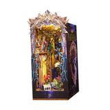 Maxbell Bookshelf Insert Decor Handicrafts Display 3D Diorama Bookend Stand for Gift