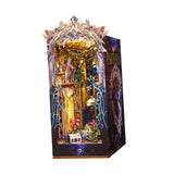 Maxbell Bookshelf Insert Decor Handicrafts Display 3D Diorama Bookend Stand for Gift