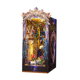 Maxbell Bookshelf Insert Decor Handicrafts Display 3D Diorama Bookend Stand for Gift
