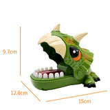 Maxbell Biting Finger Family Entertainment Game Interactive Toy Biting Hand for Kids Green