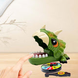 Maxbell Biting Finger Family Entertainment Game Interactive Toy Biting Hand for Kids Green