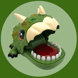 Maxbell Biting Finger Family Entertainment Game Interactive Toy Biting Hand for Kids Green