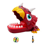 Maxbell Biting Finger Family Entertainment Game Interactive Toy Biting Hand for Kids Red