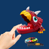 Maxbell Biting Finger Family Entertainment Game Interactive Toy Biting Hand for Kids Red