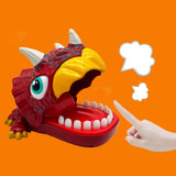 Maxbell Biting Finger Family Entertainment Game Interactive Toy Biting Hand for Kids Red