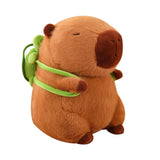 Maxbell Capybara Plush Toy with Turtle Bag Plush Capybara Doll for Boys Girls Adults 23cm