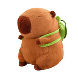 Maxbell Capybara Plush Toy with Turtle Bag Plush Capybara Doll for Boys Girls Adults 33cm