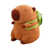 Maxbell Capybara Plush Toy with Turtle Bag Plush Capybara Doll for Boys Girls Adults 45cm