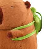 Maxbell Capybara Plush Toy with Turtle Bag Plush Capybara Doll for Boys Girls Adults 45cm