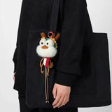 Maxbell Plush Hanging Ornament Dragon Plush Pendant for Graduation Key Creative Gift