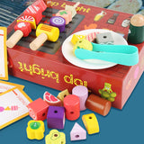 Maxbell Kids Barbecue Toy Pretend Play Kitchen Set for Boys Girls Kids Age 3 4 5 6 7