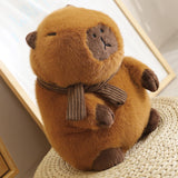 Maxbell Stuffed Capybara Plush Toy Decorative for Boys Girls Children Kids