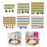 Maxbell Kids Electric Car Track Sets Imagination DIY Assembly for Children 4~7 Girls