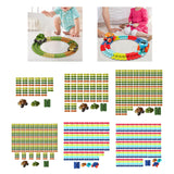 Maxbell Kids Electric Car Track Sets Imagination DIY Assembly for Children 4~7 Girls