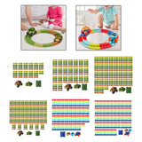 Maxbell Kids Electric Car Track Sets Imagination DIY Assembly for Children 4~7 Girls