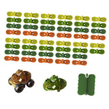 Maxbell Kids Electric Car Track Sets Imagination DIY Assembly for Children 4~7 Girls