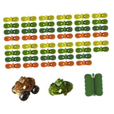 Maxbell Kids Electric Car Track Sets Imagination DIY Assembly for Children 4~7 Girls