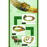 Maxbell Kids Electric Car Track Sets Imagination DIY Assembly for Children 4~7 Girls