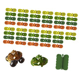 Maxbell Kids Electric Car Track Sets Imagination DIY Assembly for Children 4~7 Girls