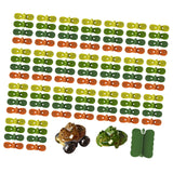 Maxbell Kids Electric Car Track Sets Imagination DIY Assembly for Children 4~7 Girls