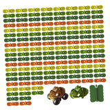 Maxbell Kids Electric Car Track Sets Imagination DIY Assembly for Children 4~7 Girls