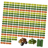 Maxbell Kids Electric Car Track Sets Imagination DIY Assembly for Children 4~7 Girls