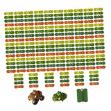 Maxbell Kids Electric Car Track Sets Imagination DIY Assembly for Children 4~7 Girls