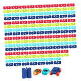 Maxbell Kids Electric Car Track Sets Imagination DIY Assembly for Children 4~7 Girls