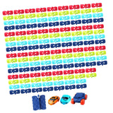 Maxbell Kids Electric Car Track Sets Imagination DIY Assembly for Children 4~7 Girls