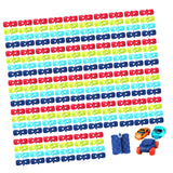 Maxbell Kids Electric Car Track Sets Imagination DIY Assembly for Children 4~7 Girls