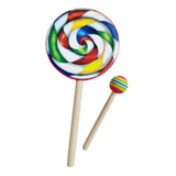 Maxbell Wooden Hand Drum Kids Music Toy Handheld Percussion Instrument Toys for Home