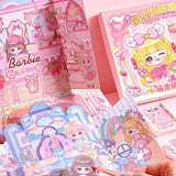 Maxbell Face Sticker Book Funny Stickers Face Activity Book for Party Favors Ages 3+ Style A