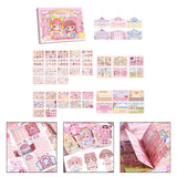 Maxbell Face Sticker Book Funny Stickers Face Activity Book for Party Favors Ages 3+ Style A